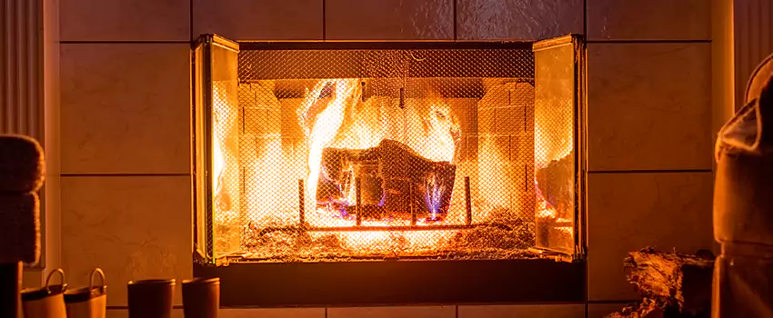 Mendota Hearth Landscape Fireplace Installation in Moorpark, California