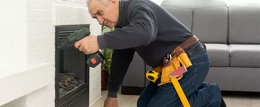 New Indoor Fireplace Installation in Moorpark, California