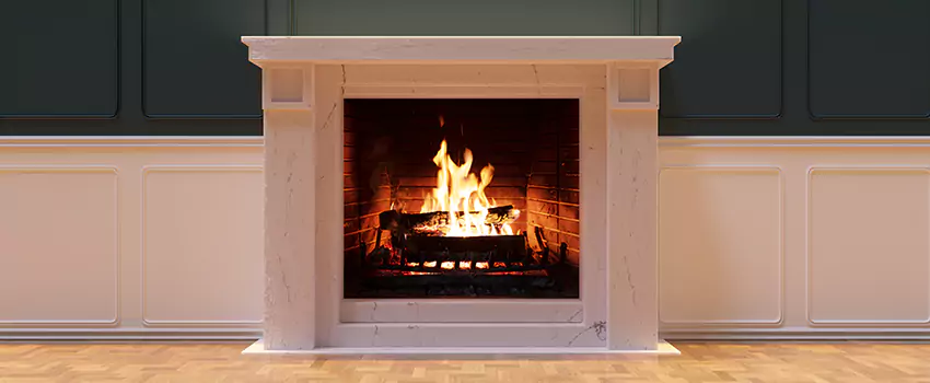 Open Flame Wood-Burning Fireplace Installation Services in Moorpark, California
