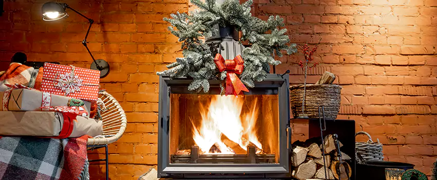 Travis Industries Linear Gas Fireplace Installation in Moorpark, California